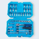 Taparia 1/4" Sq. Drive Socket Set (46 Pcs)